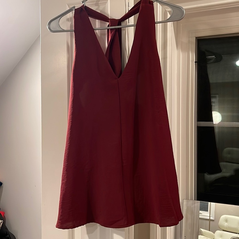 Fab’rik Maroon Tank-top (M)